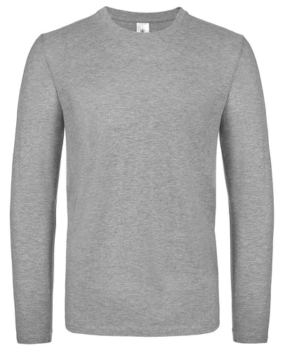B&C Collection B&C #E150 long sleeve Sport Grey