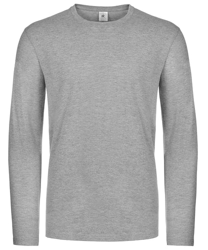 B&C Collection B&C #E190 long sleeve Sport Grey