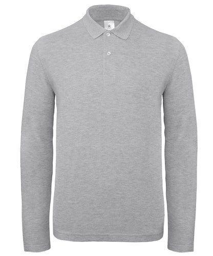 B&C Collection B&C ID.001 LSL Heather Grey