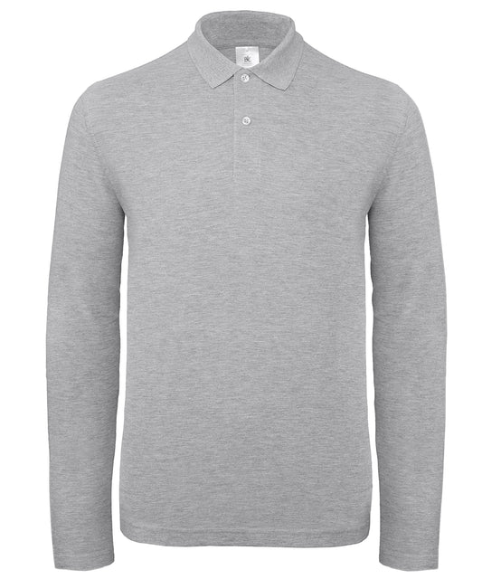 B&C Collection B&C ID.001 LSL Heather Grey