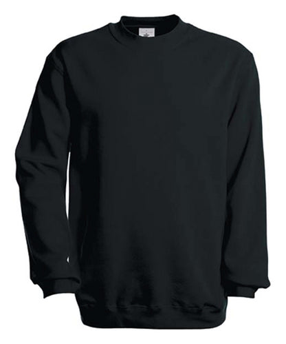 B&C Collection B&C Set-in sweatshirt Black*