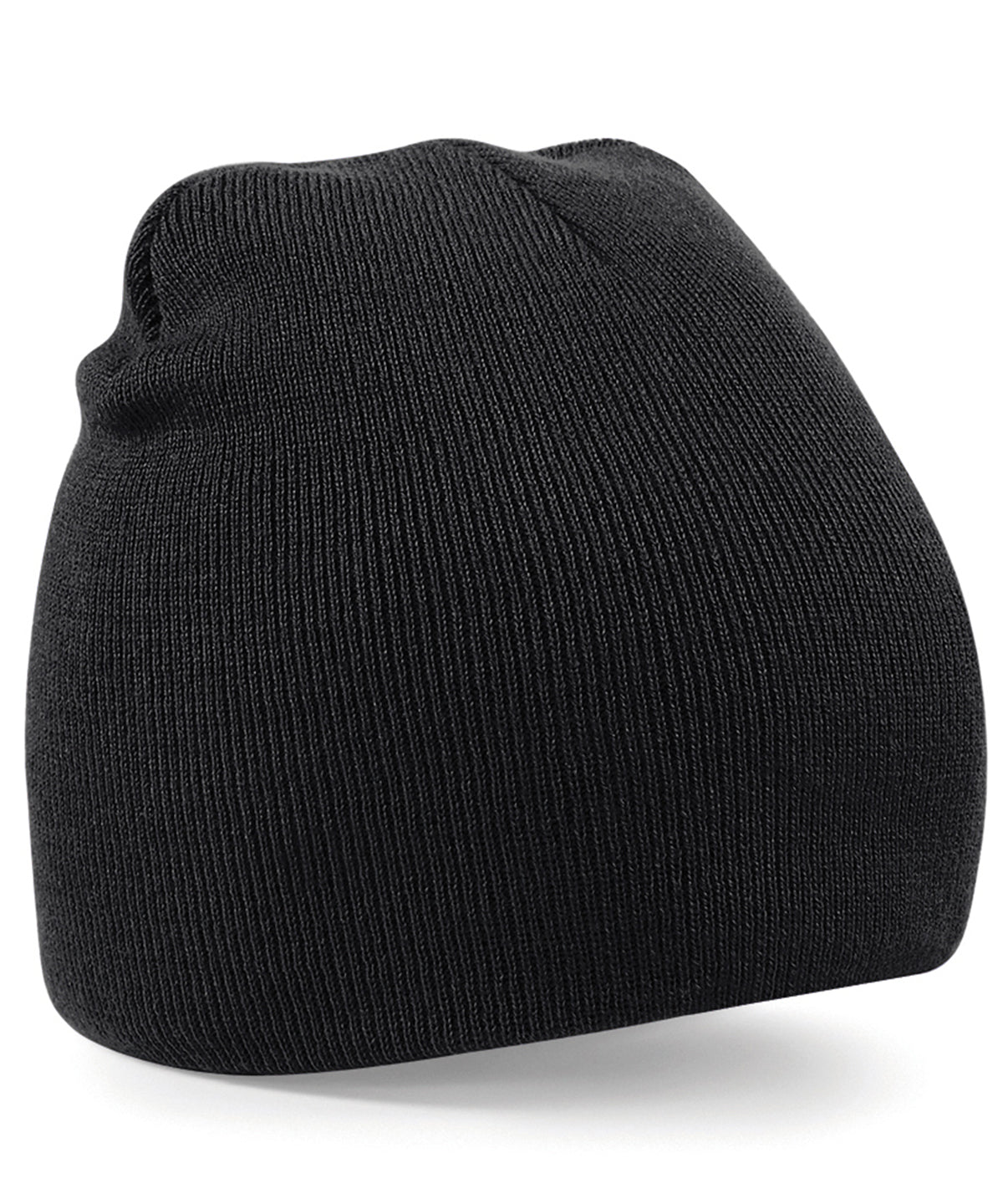 Beechfield Two-tone pull-on beanie Black