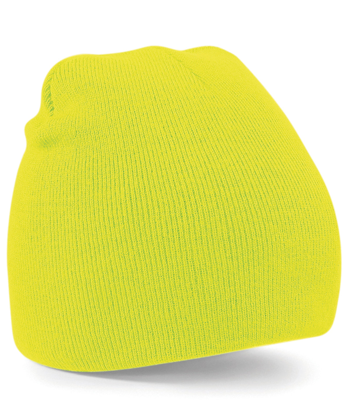 Beechfield Two-tone pull-on beanie Fluorescent Yellow