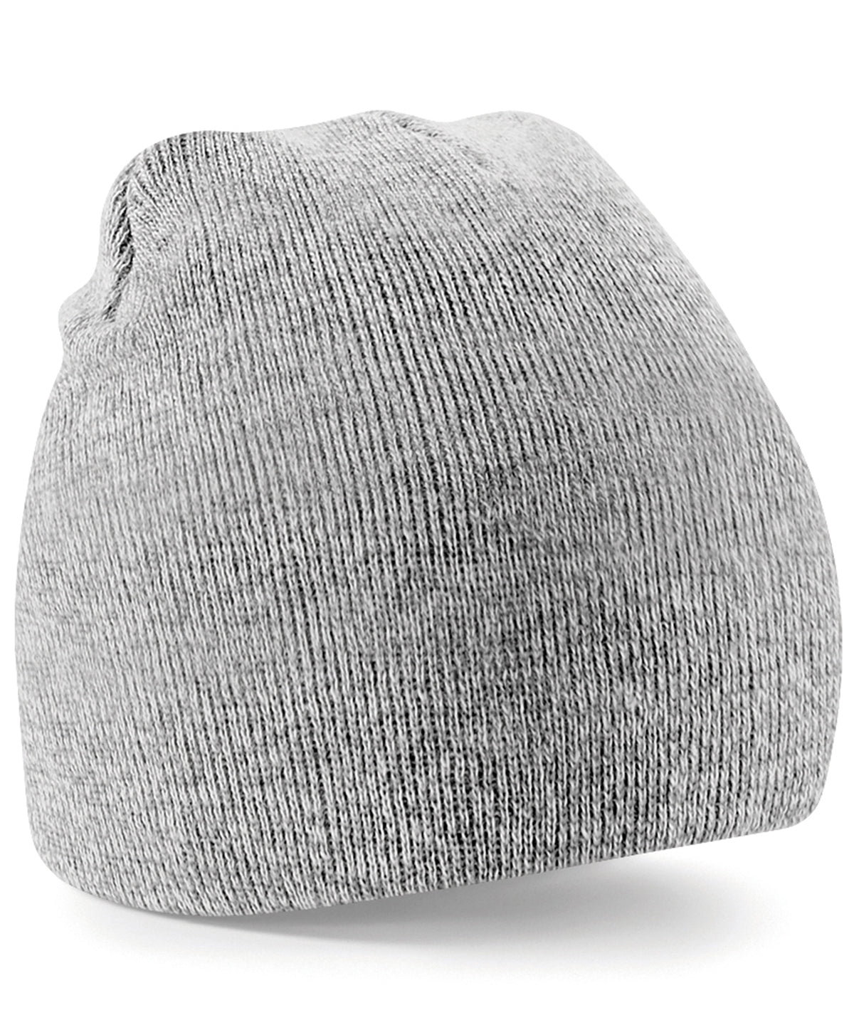 Beechfield Two-tone pull-on beanie Heather Grey