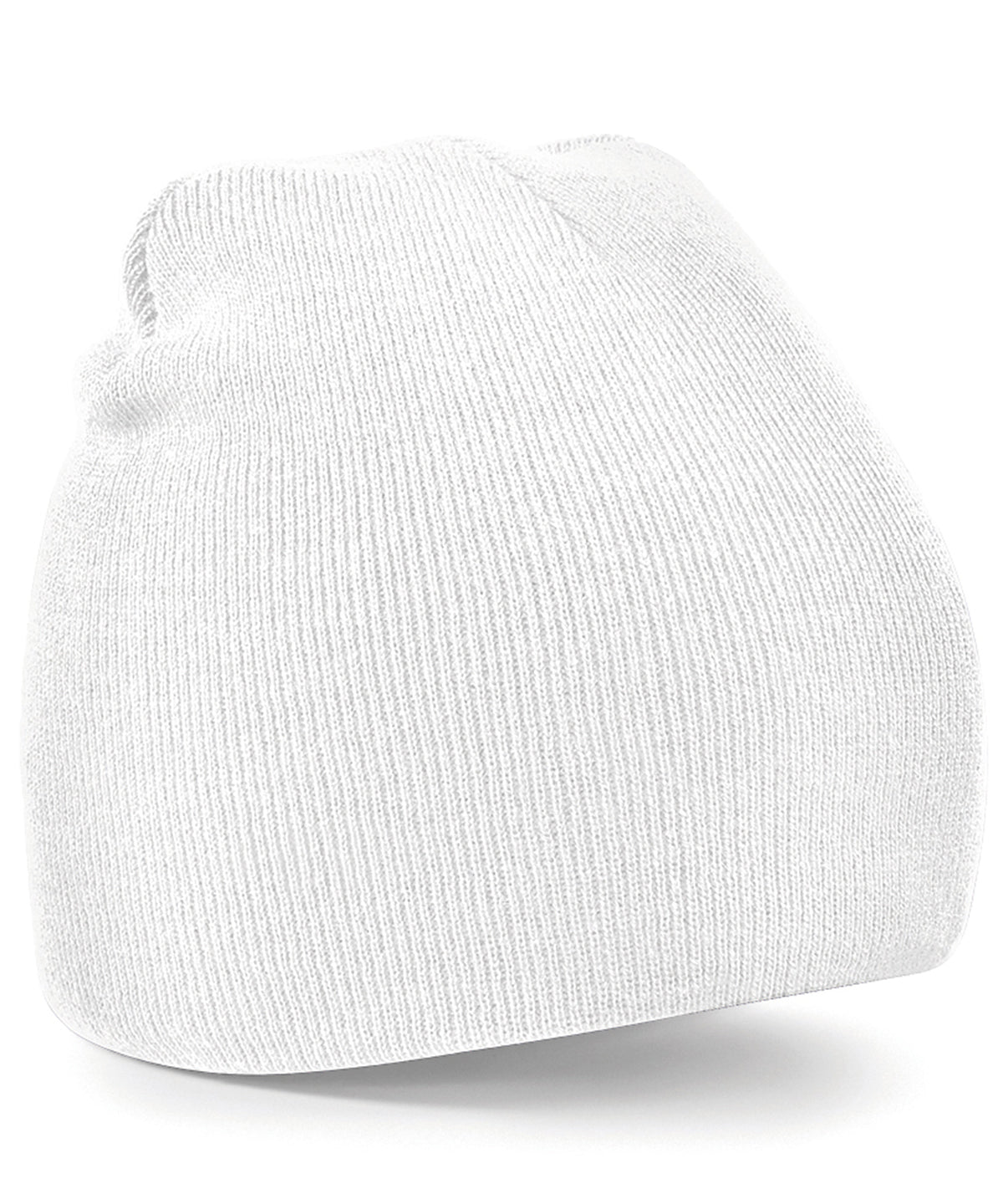 Beechfield Two-tone pull-on beanie White