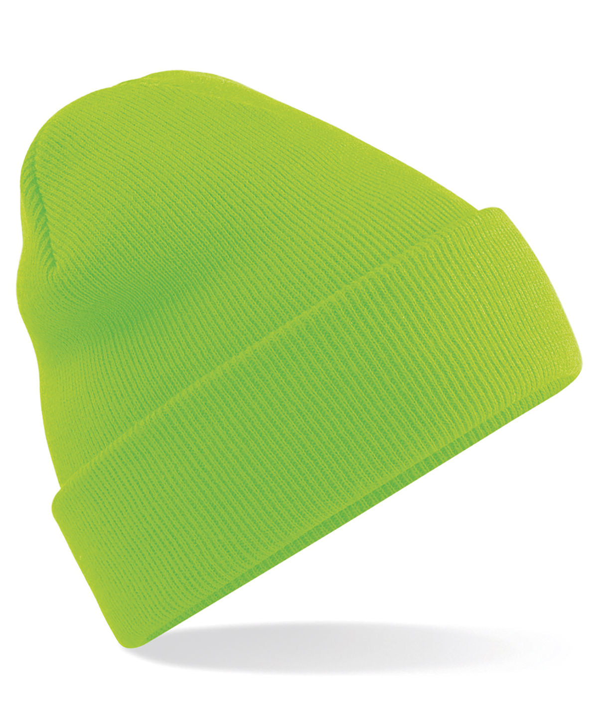 Beechfield Original cuffed beanie Fluorescent Green