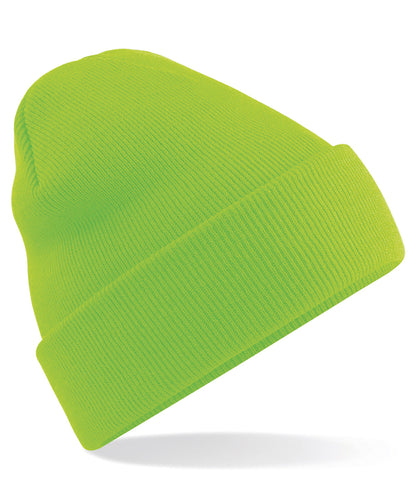 Beechfield Original cuffed beanie Fluorescent Green
