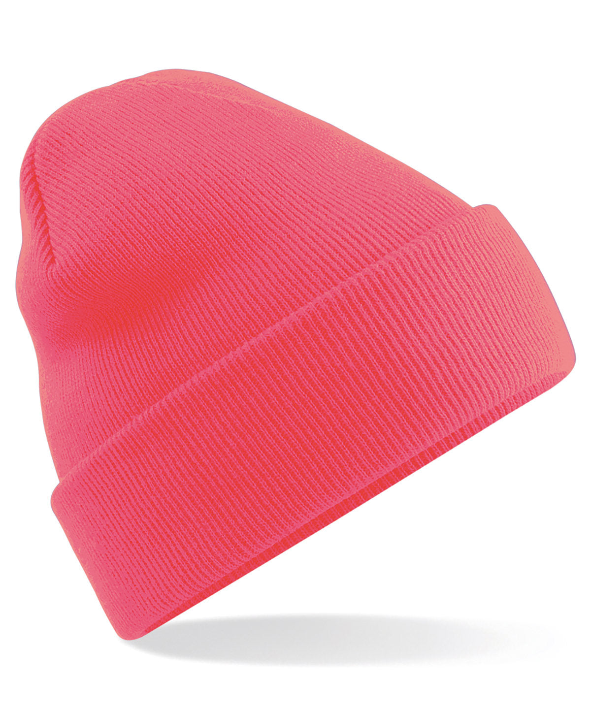 Beechfield Original cuffed beanie Fluorescent Pink