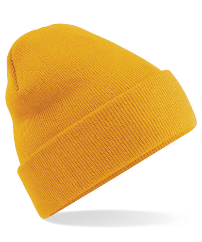 Beechfield Original cuffed beanie Mustard