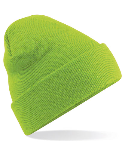 Beechfield Original cuffed beanie lime Green