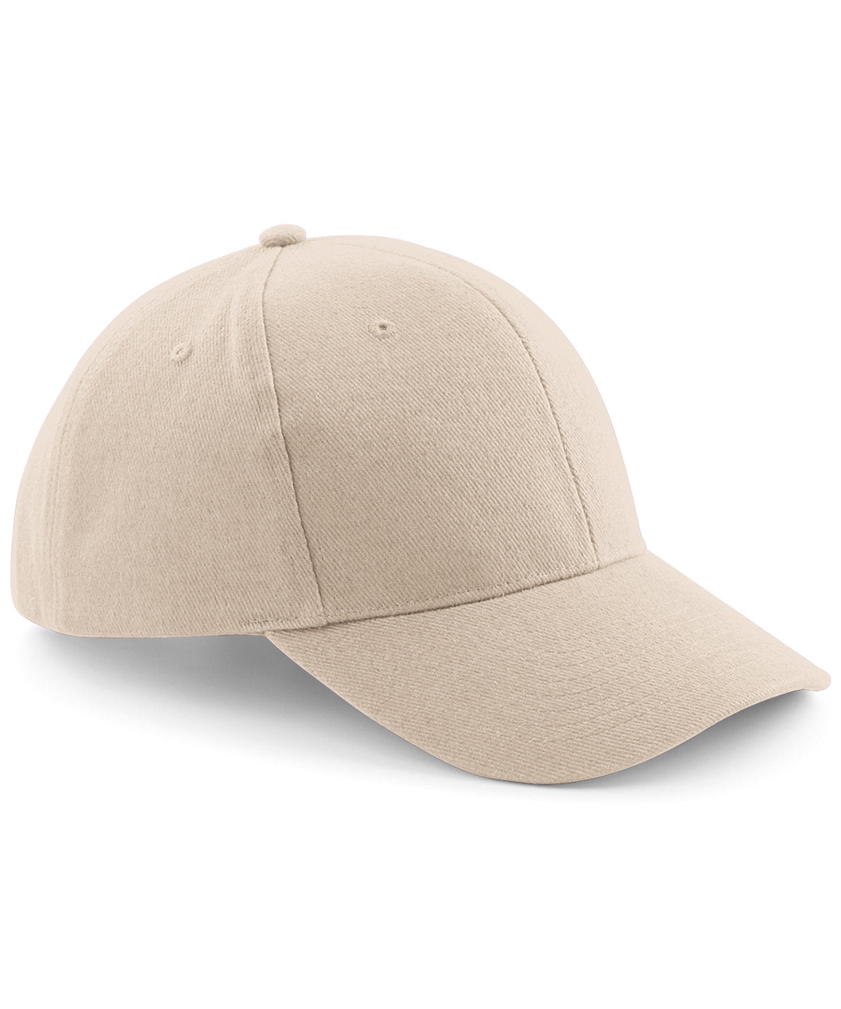 Beechfield Pro-style heavy brushed cotton cap Stone