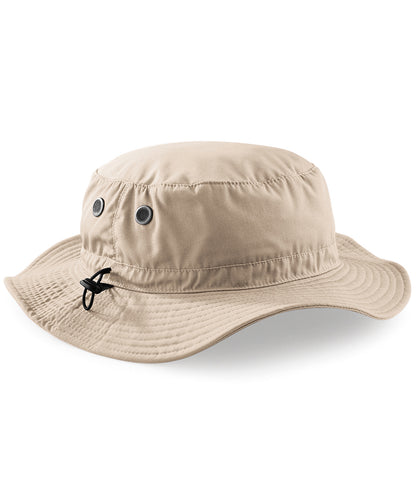 Beechfield Cargo bucket hat Stone
