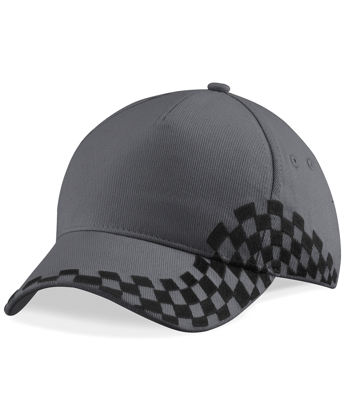 Beechfield Grand Prix cap Graphite Grey