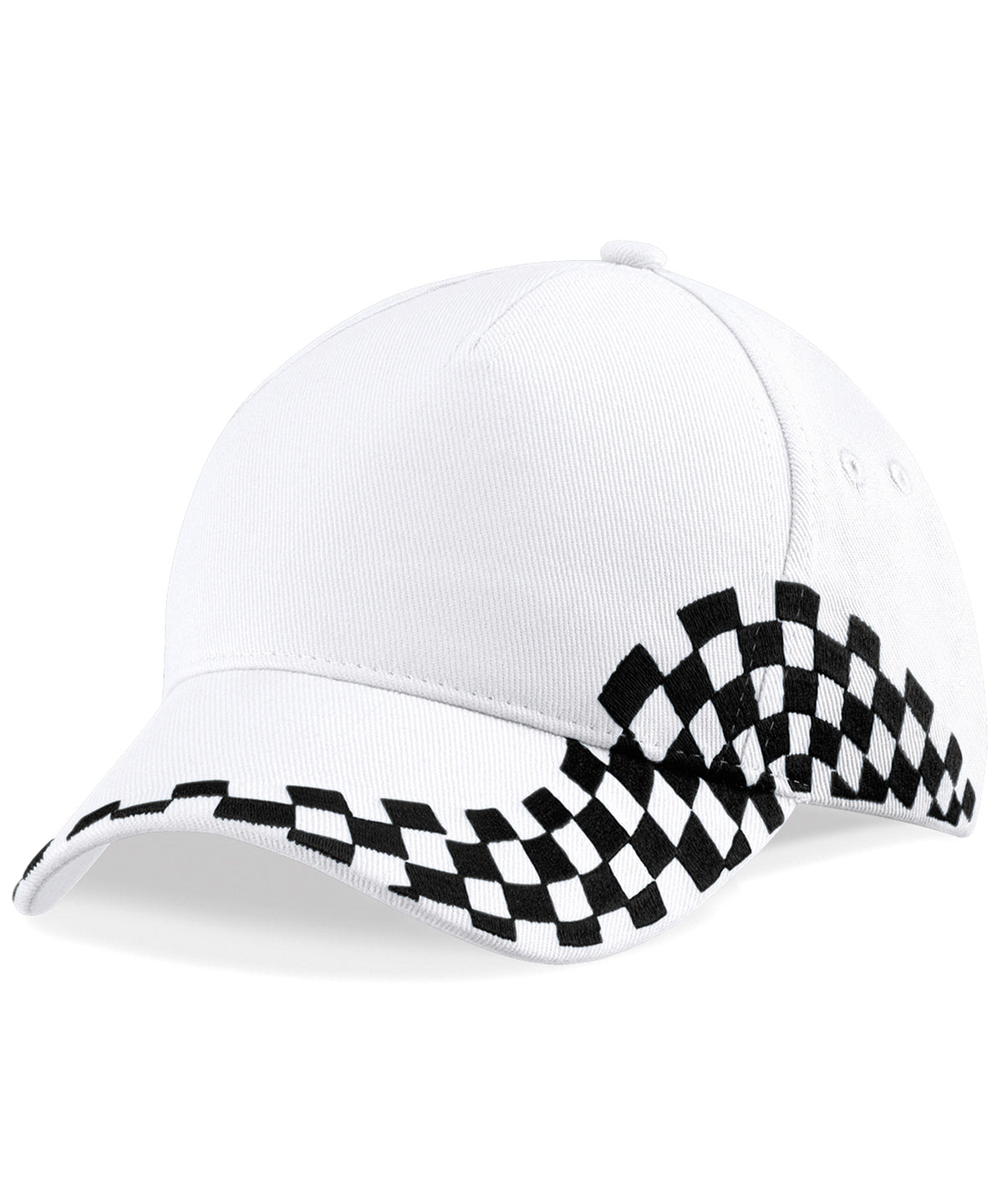 Beechfield Grand Prix cap White