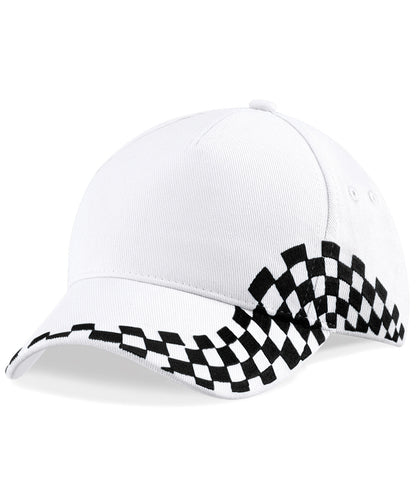 Beechfield Grand Prix cap White