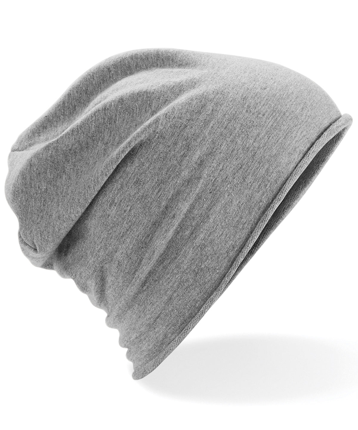 Beechfield Jersey beanie Heather Grey