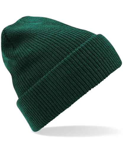 Beechfield Heritage beanie Bottle Green