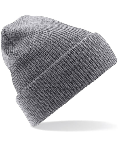 Beechfield Heritage beanie Graphite Grey