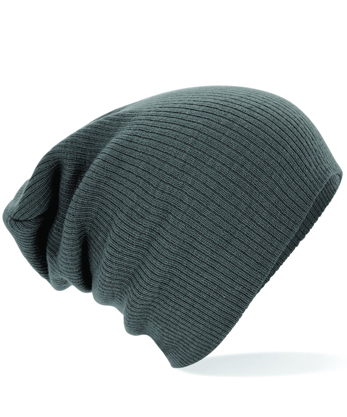 Beechfield Slouch beanie Smoke Grey
