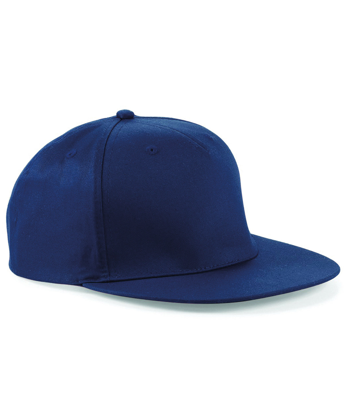 Beechfield 5-panel snapback rapper cap French Navy