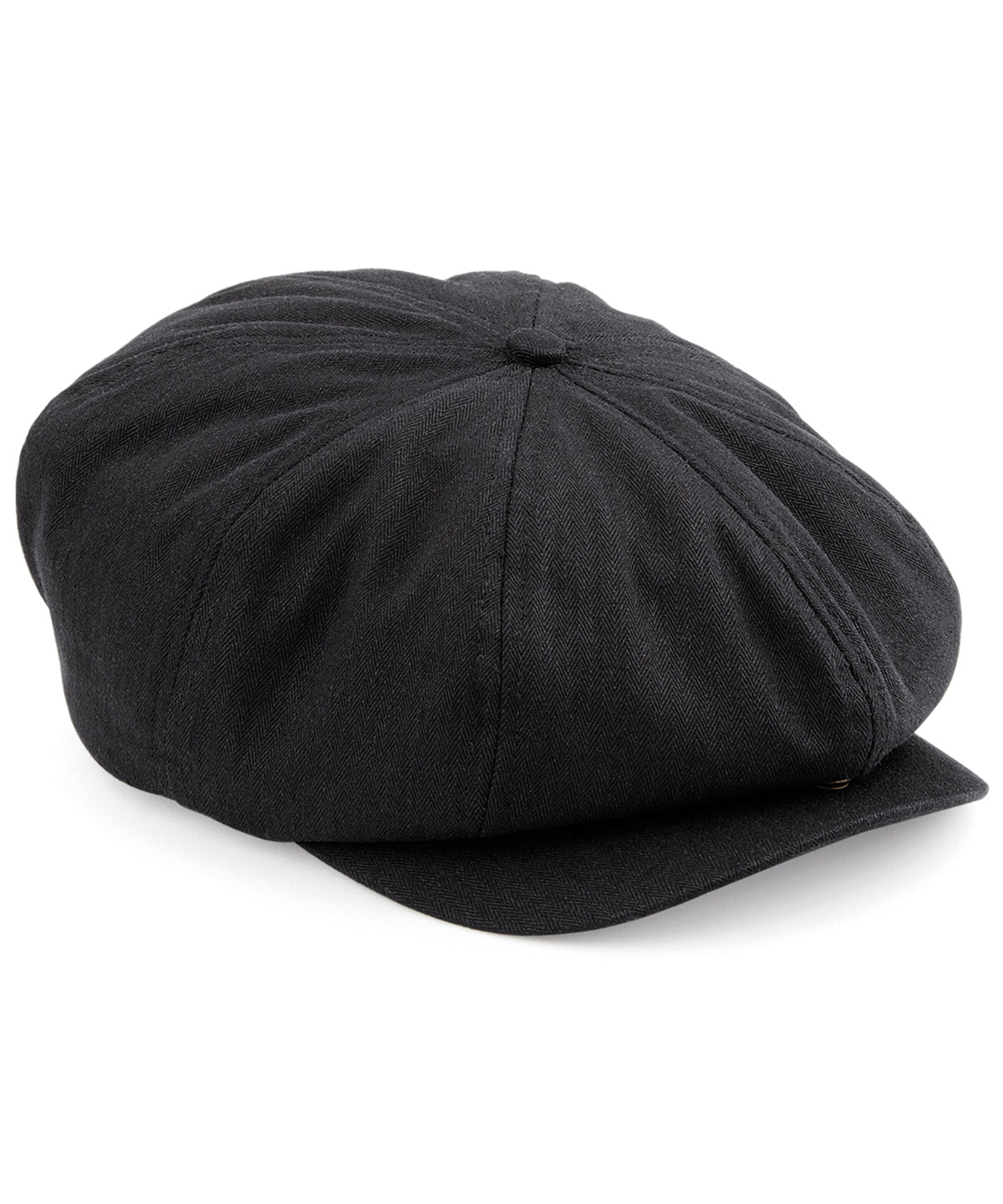 Beechfield Newsboy cap Black