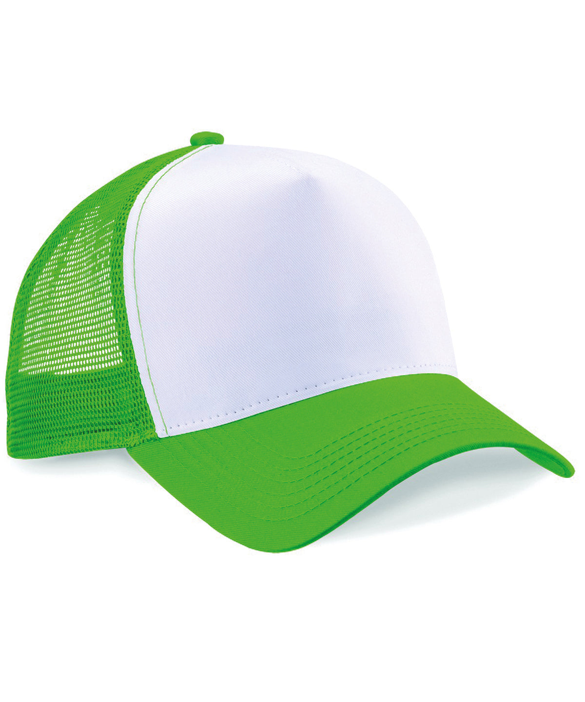 Beechfield Snapback trucker Pure Green/White