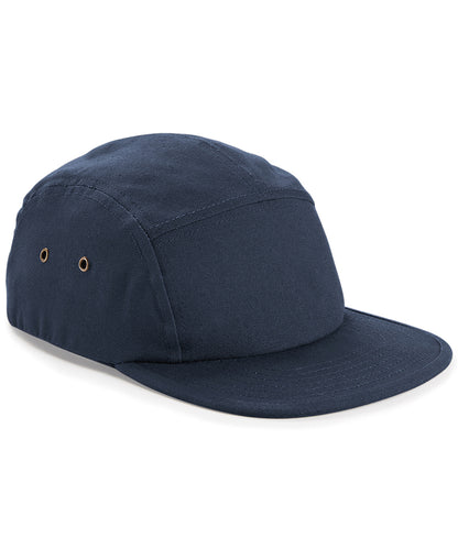 Beechfield Canvas 5-panel camper cap Navy