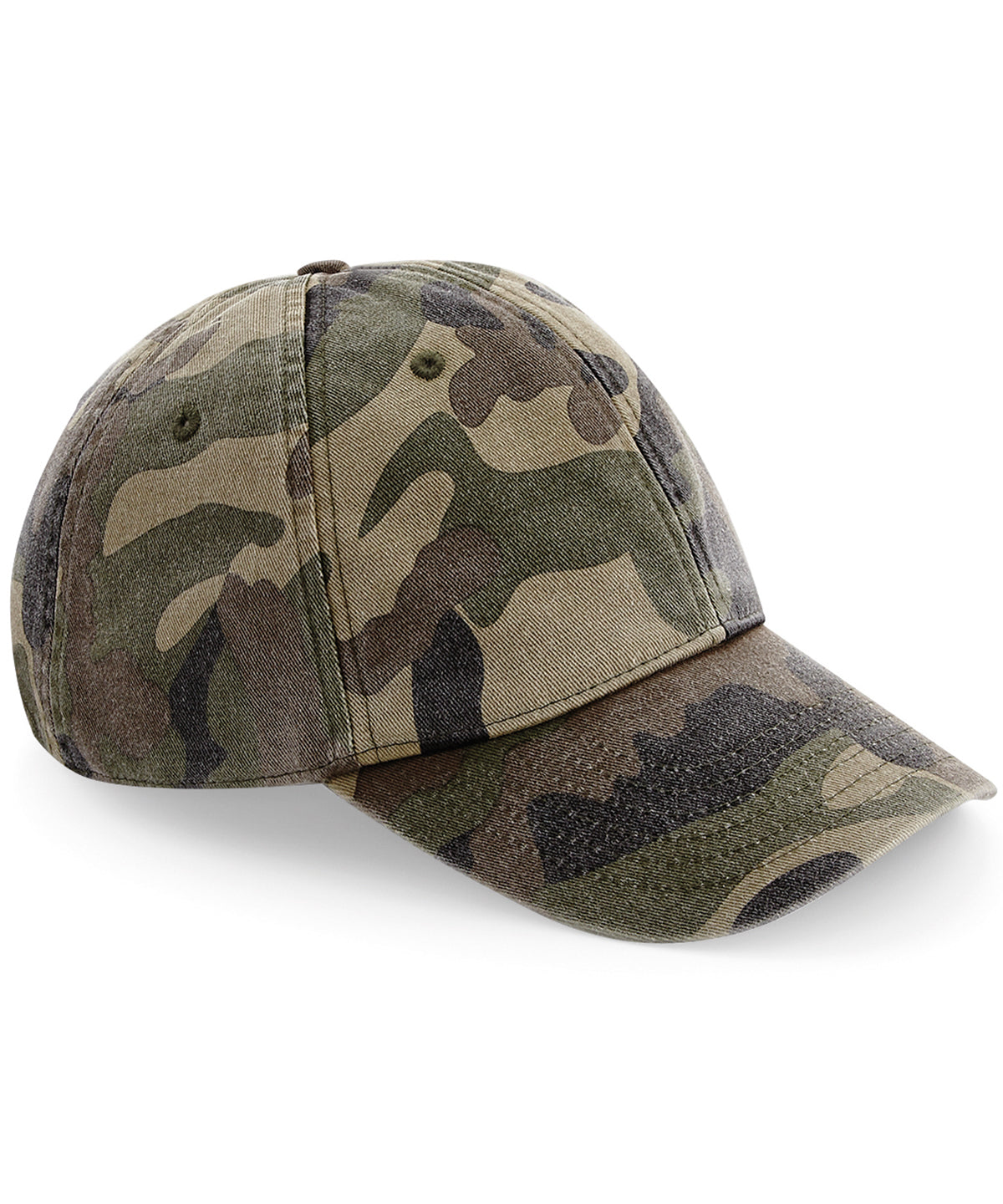 Beechfield Low-profile vintage cap Vintage Jungle Camo