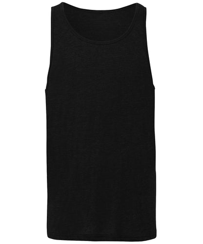 Bella+Canvas Unisex Jersey tank top Black