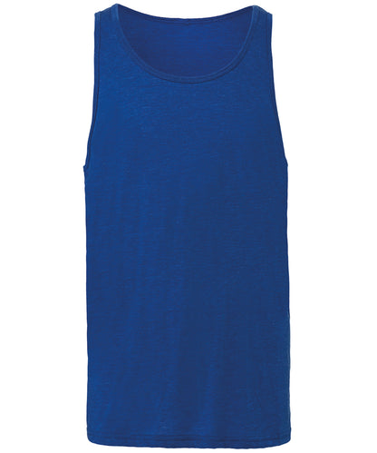 Bella+Canvas Unisex Jersey tank top True Royal