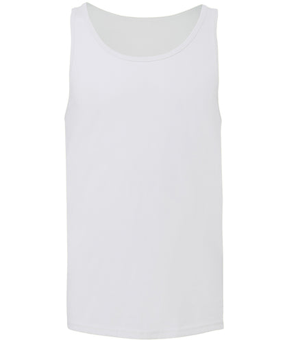 Bella+Canvas Unisex Jersey tank top White