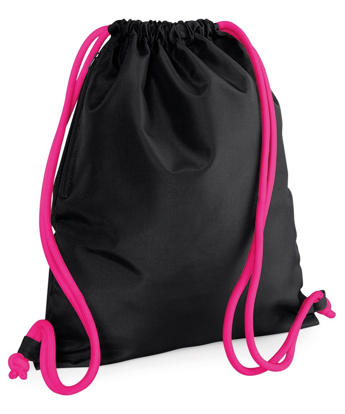 BagBase Icon gymsac Black/Fuchsia