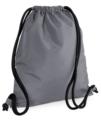 BagBase Icon gymsac Graphite Grey/Black