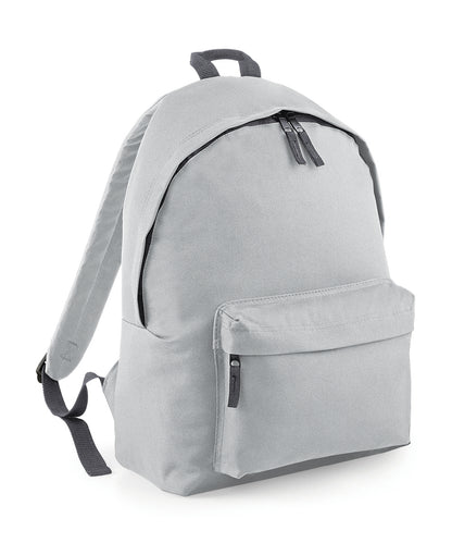 BagBase Original fashion backpack Light Grey/Graphite Grey