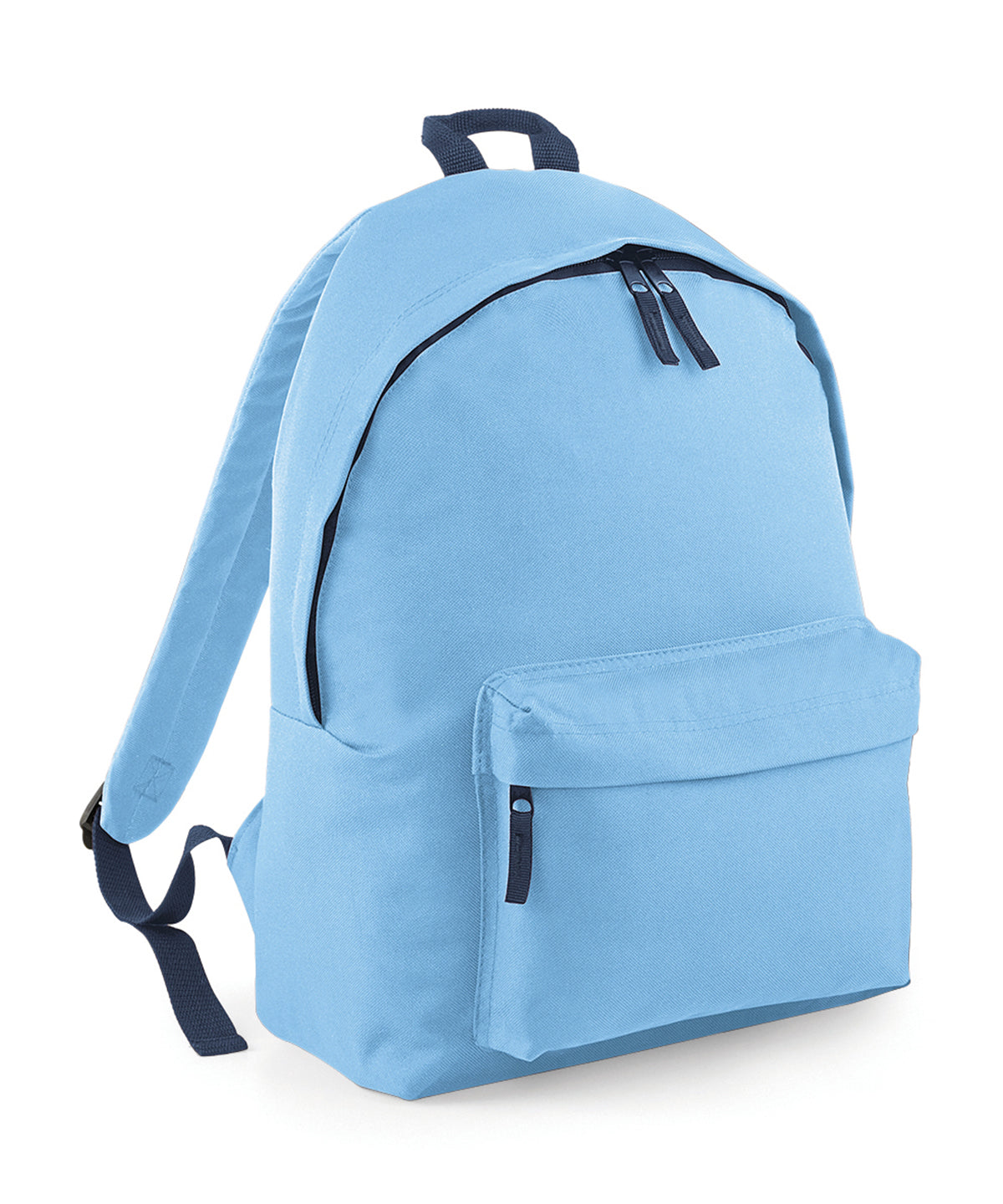 BagBase Original fashion backpack Sky Blue/French Navy