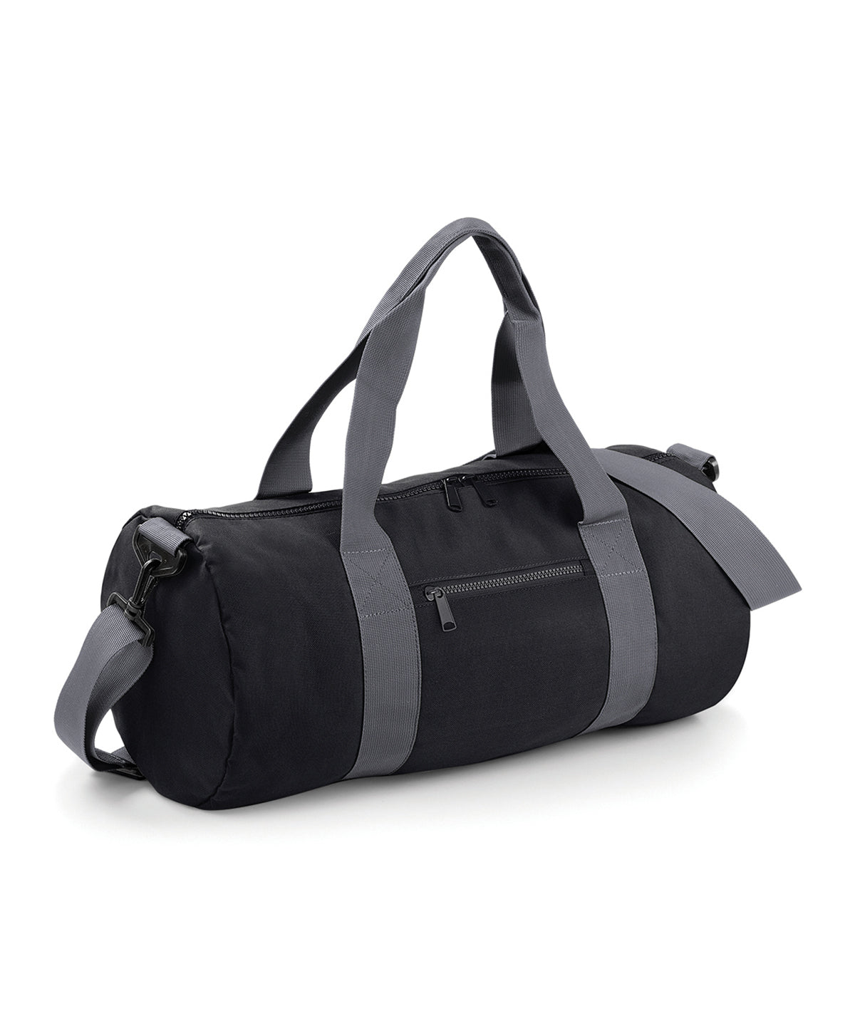 BagBase Original barrel bag Black/Grey