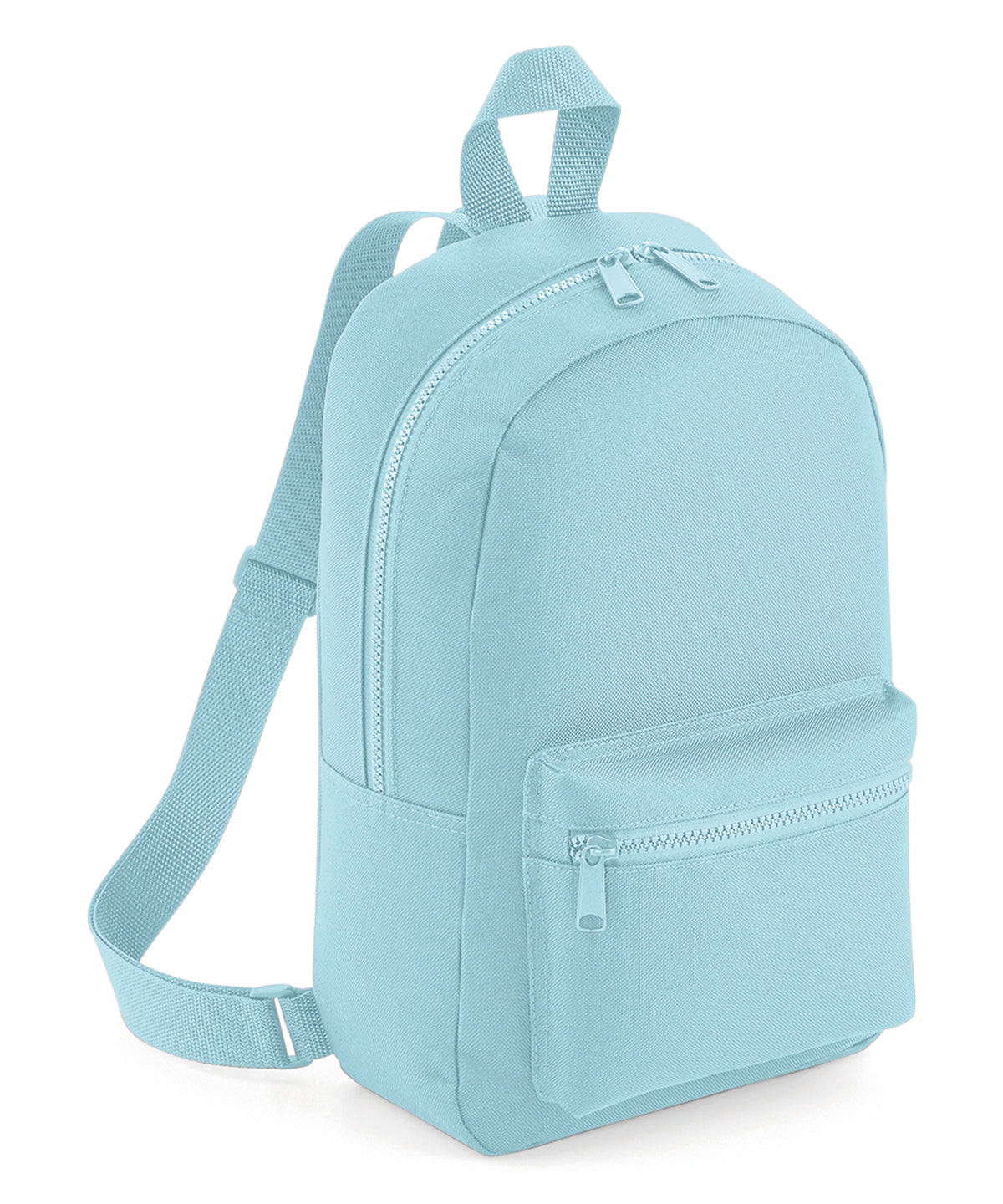 BagBase Mini essential fashion backpack Powder Blue