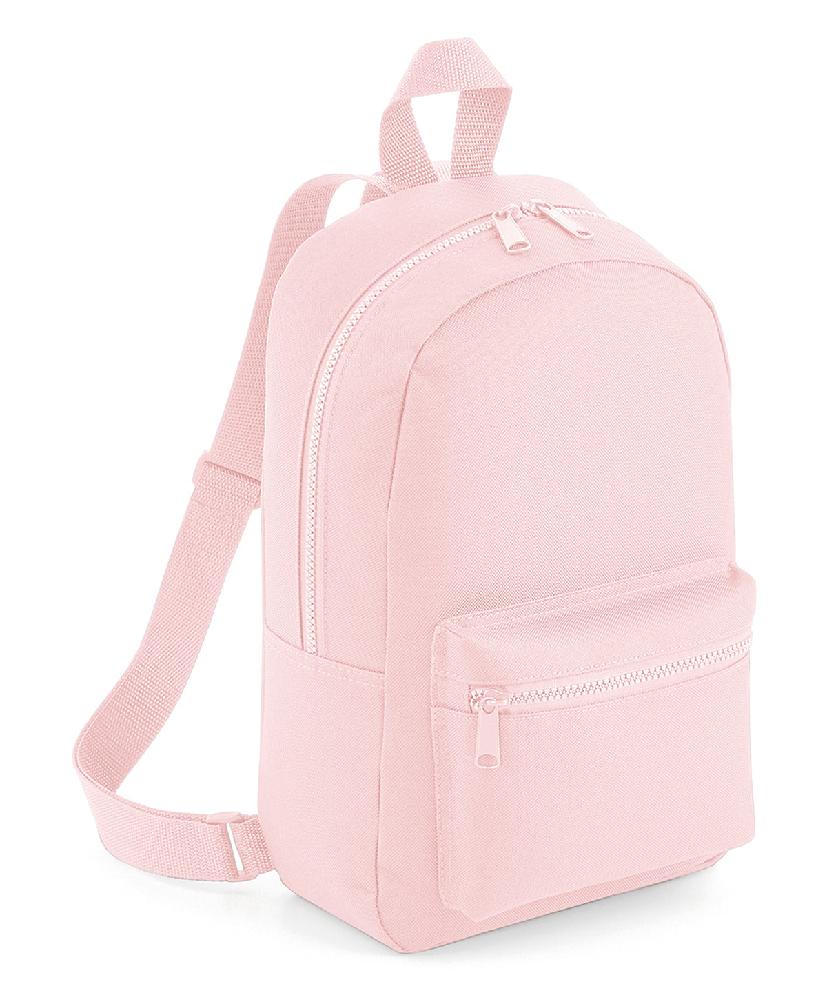 BagBase Mini essential fashion backpack Powder Pink
