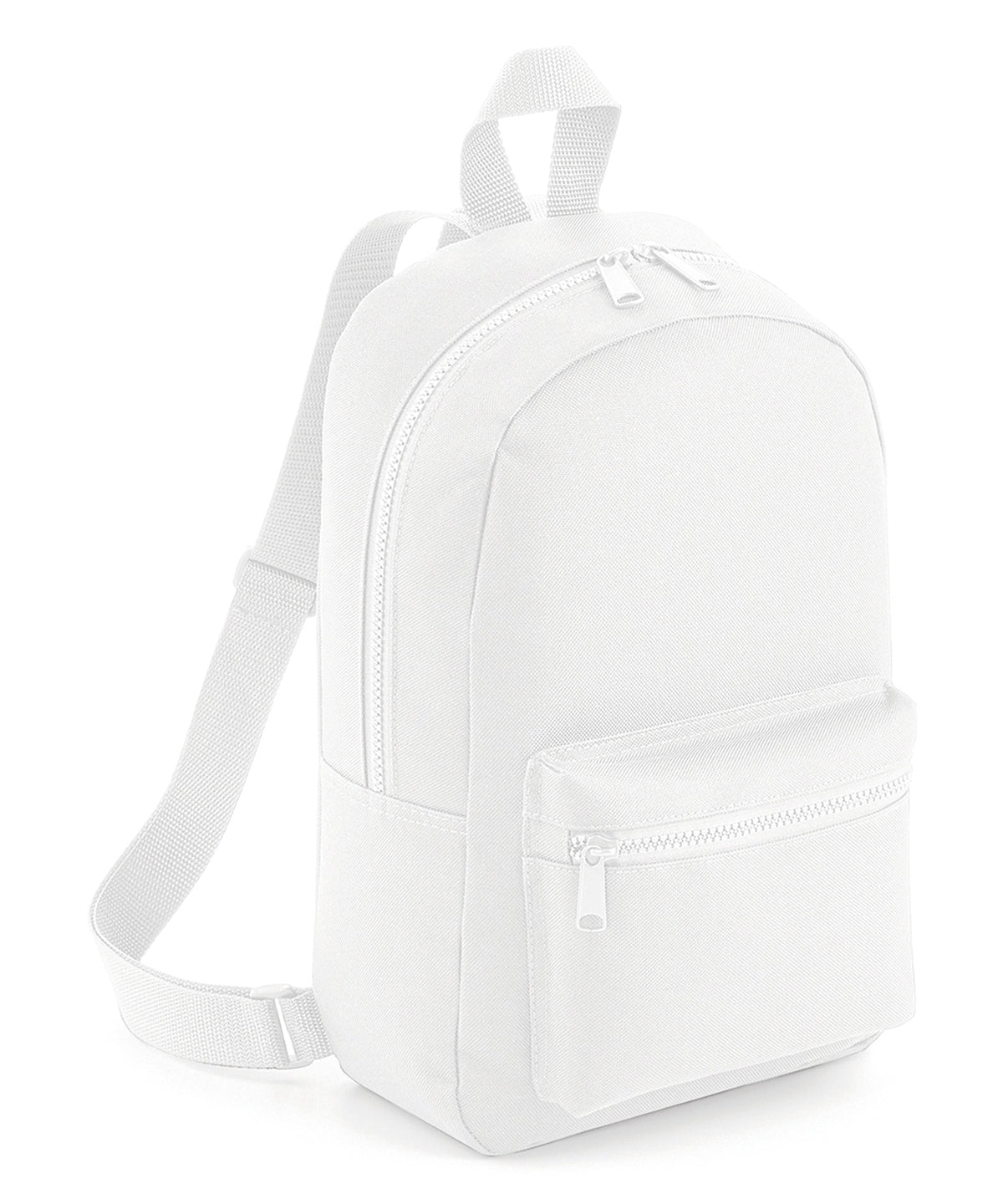 BagBase Mini essential fashion backpack White