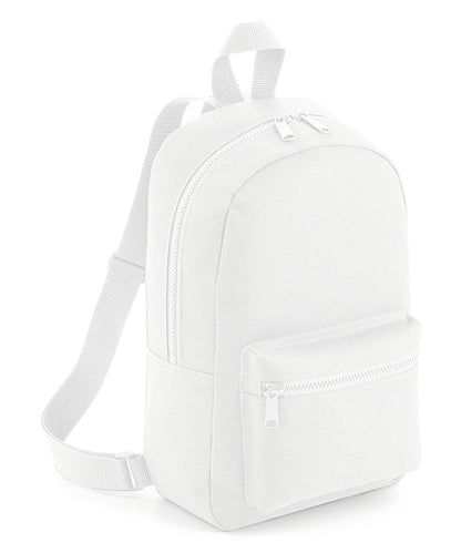 BagBase Mini essential fashion backpack White