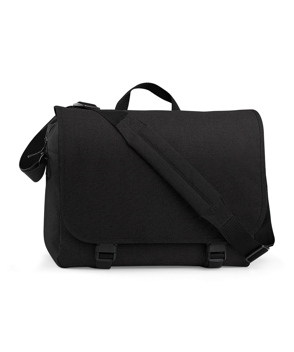 BagBase Two-tone digital messenger Black