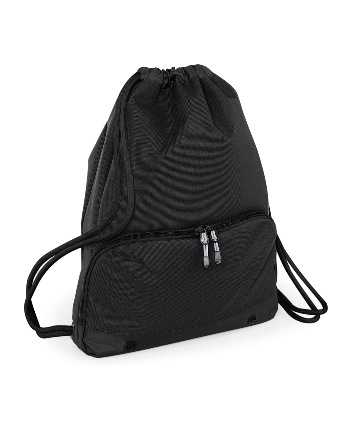 BagBase Athleisure gymsac Black/Black