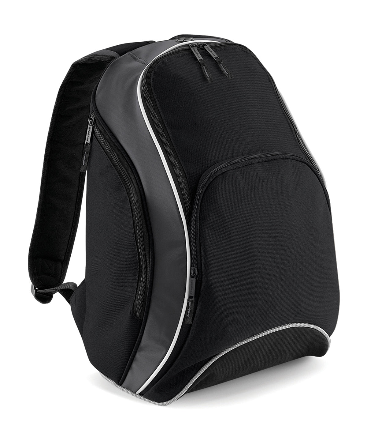 BagBase Teamwear backpack Black/Graphite Grey/White