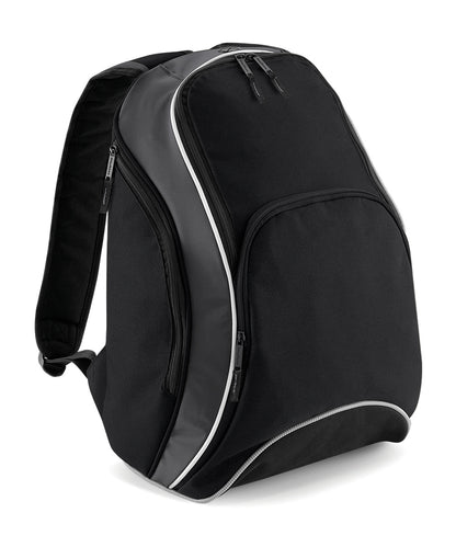 BagBase Teamwear backpack Black/Graphite Grey/White