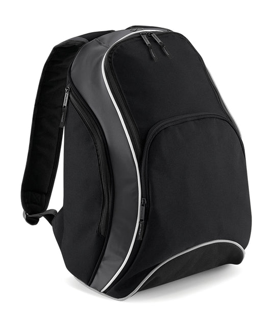 BagBase Teamwear backpack Black/Graphite Grey/White