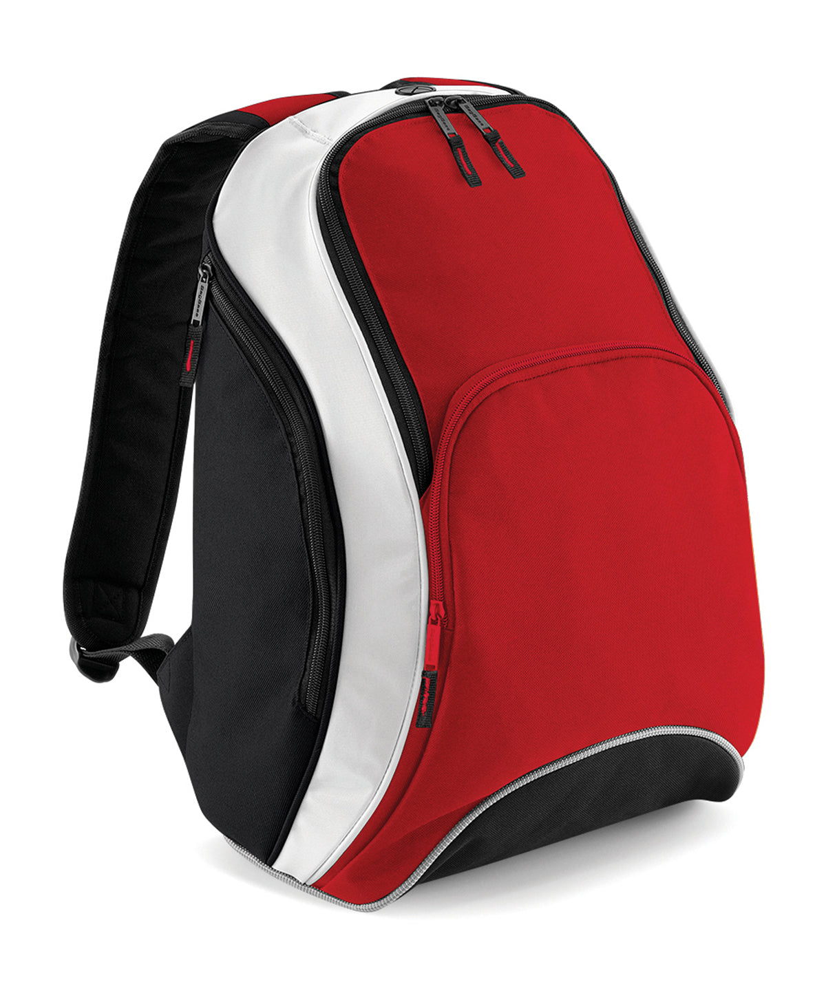 BagBase Teamwear backpack Classic Red/Black/White