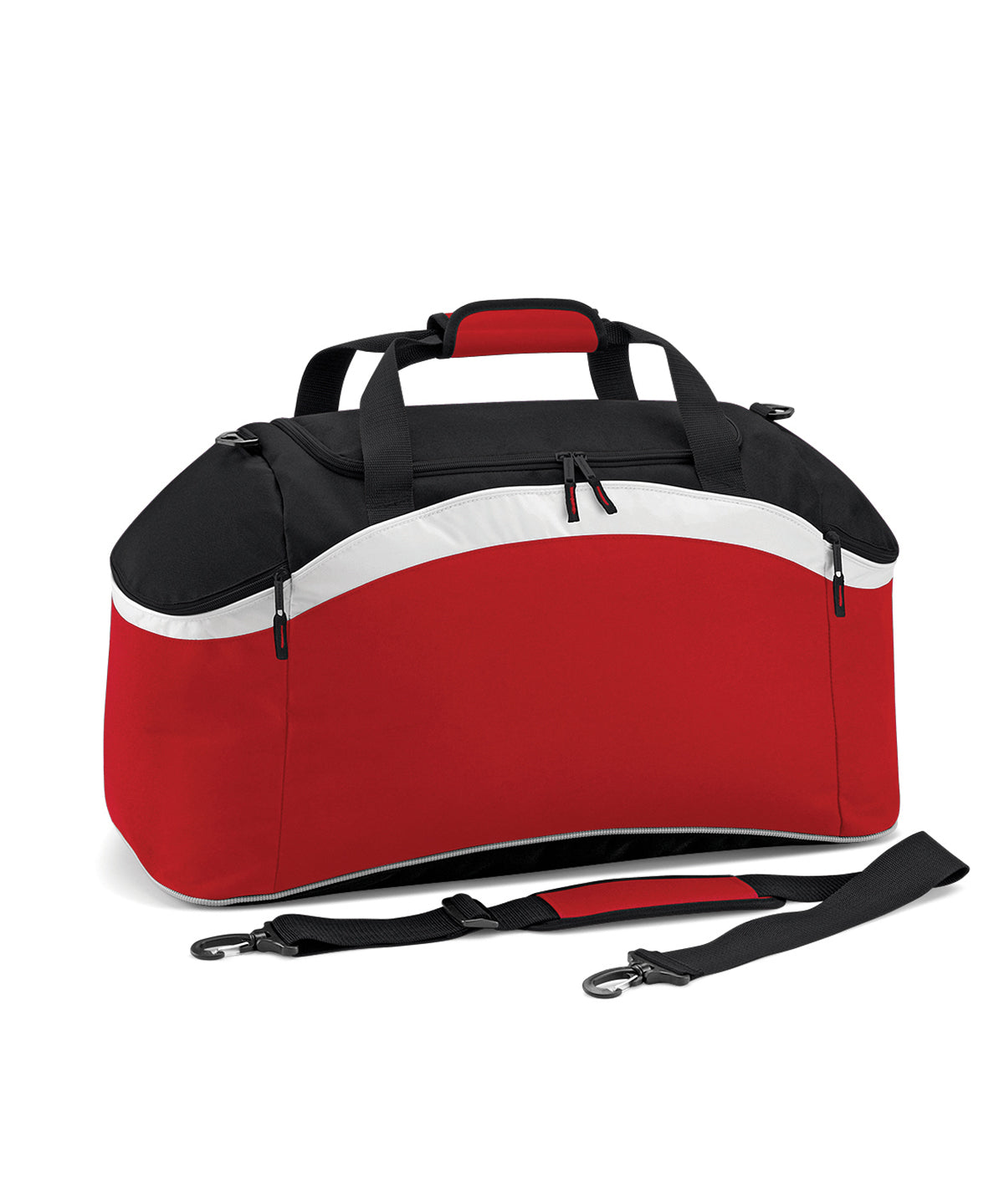 BagBase Teamwear holdall Classic Red/Black/White