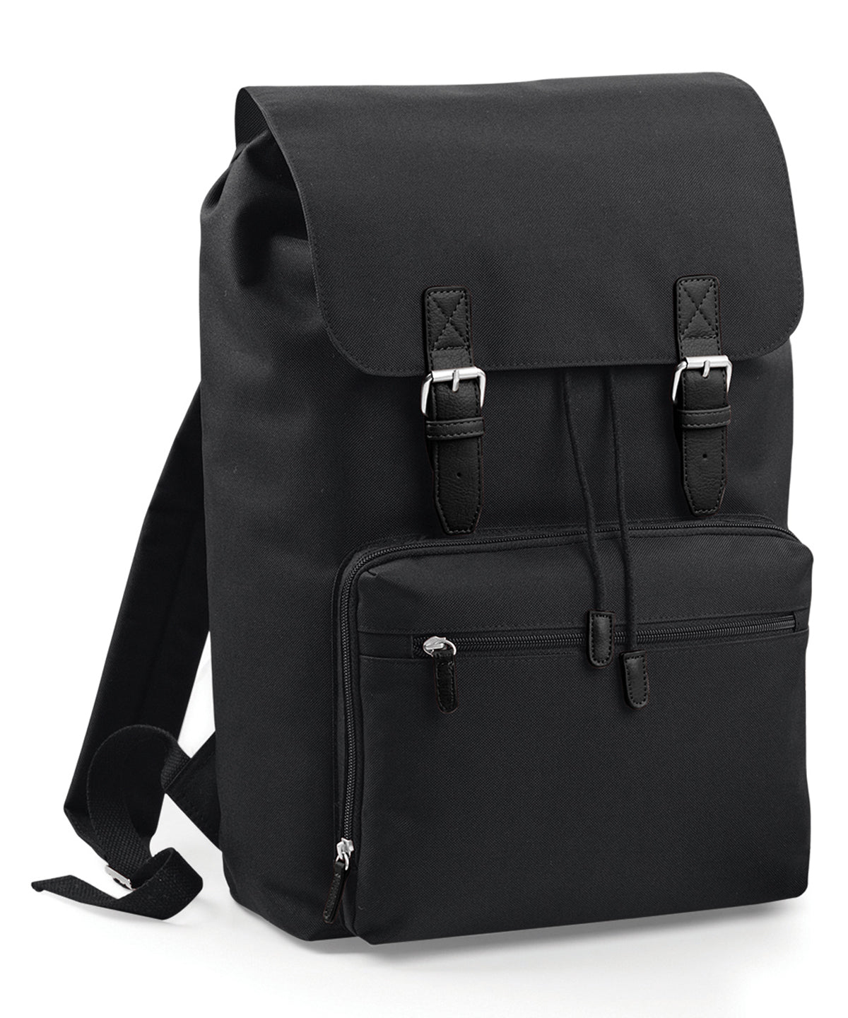 BagBase Vintage laptop backpack Black/Black
