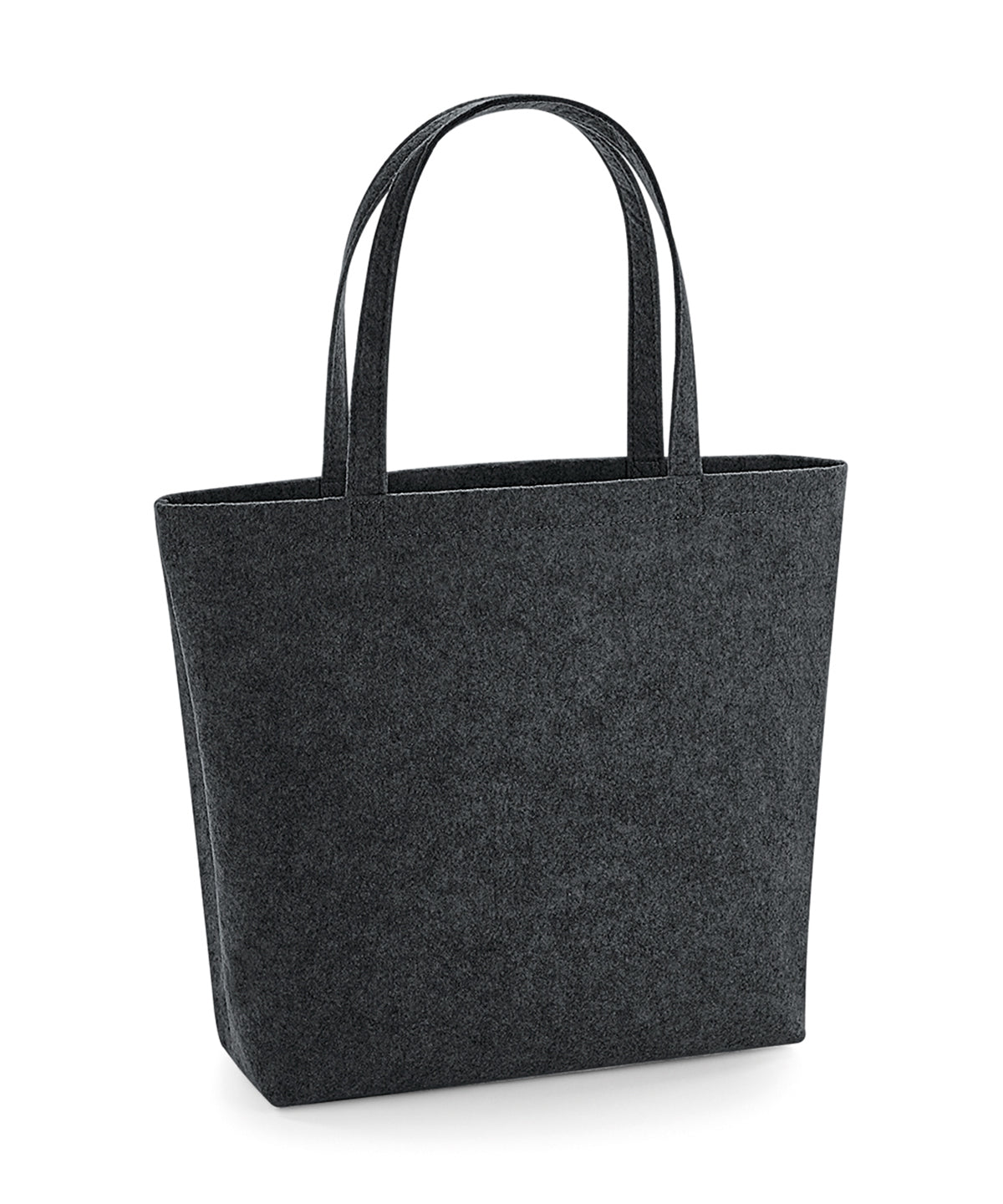 BagBase Felt shopper Charcoal Melange