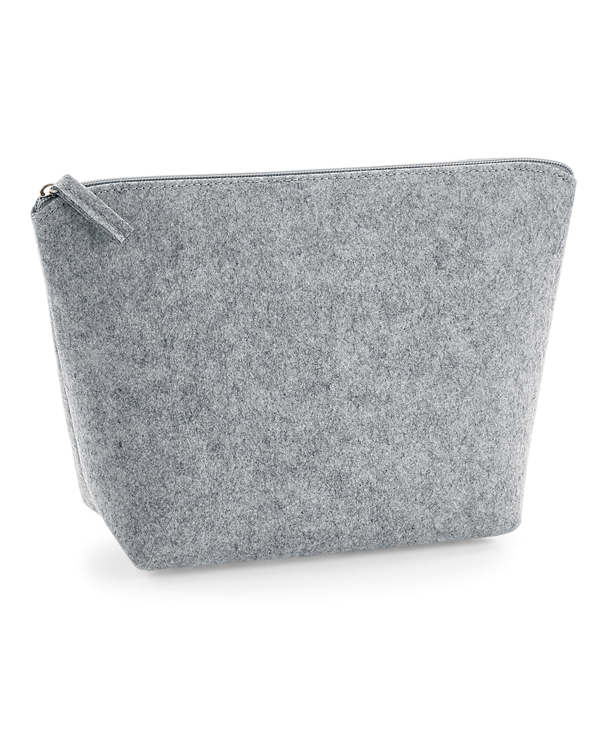 BagBase Felt accessory bag Grey Melange